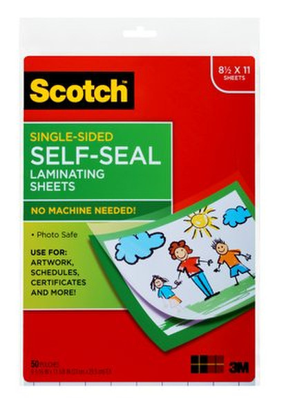 Scotch Single-Sided Self-Seal Laminating Sheets