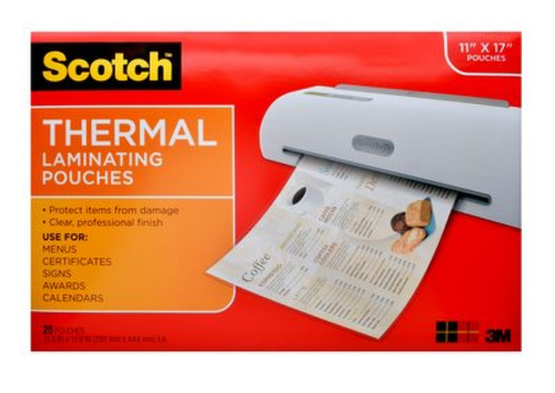 Scotch Thermal Laminating Pouches laminator pouch