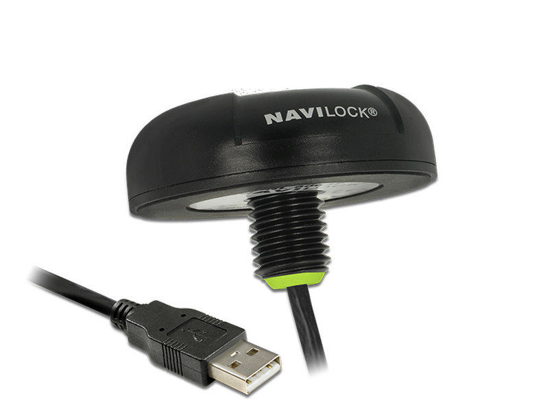 Navilock 62779 USB Черный GPS receiver module