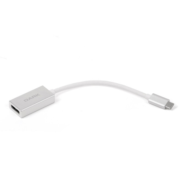 Dark DK-AC-U31XDP USB C DisplayPort Алюминиевый адаптер для видео кабеля