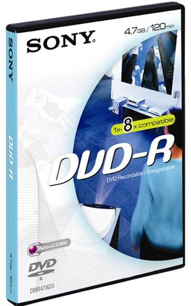 Sony DVD-R Videobox 4.7ГБ 1шт