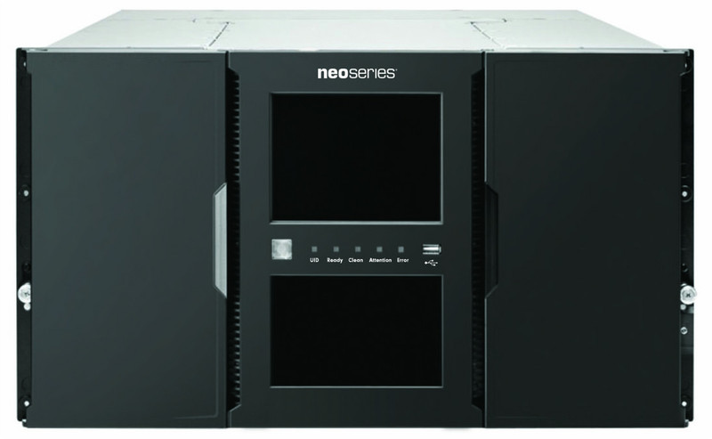 Overland Storage NEOxl 80 6U Schwarz Tape-Autoloader & -Library