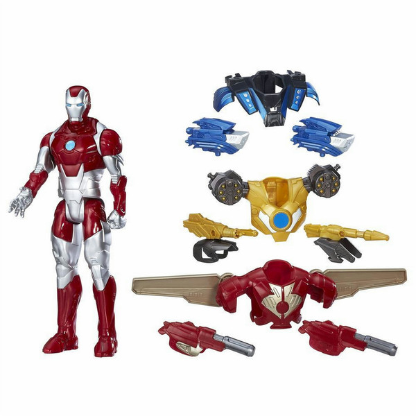 Hasbro Marvel Titan Hero Series Iron Man Combat Pack 11Stück(e) Mehrfarben Junge