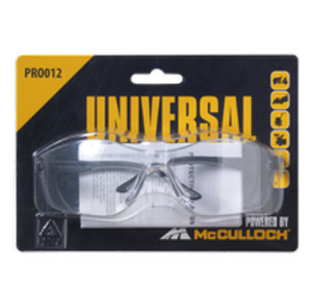 McCulloch PRO012 Transparent Sicherheitsbrille