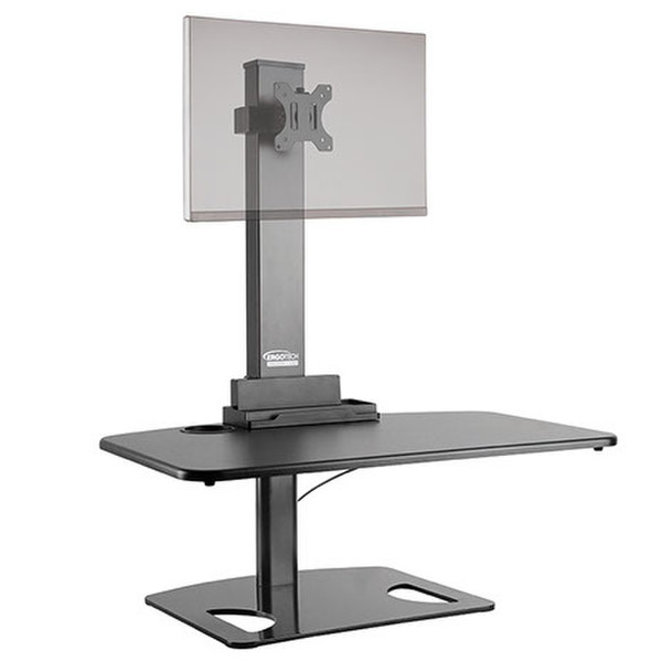 Ergotech Group Freedom Stand - Single Черный компьютерный стол