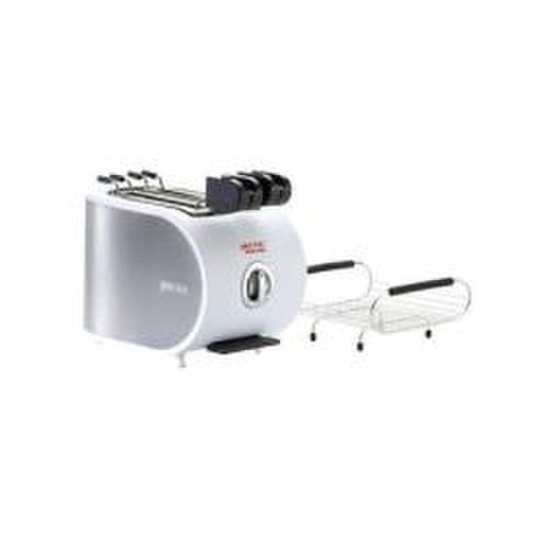 Imetec Dolcevita TS7 7281 2Scheibe(n) 500W Silber, Weiß Toaster