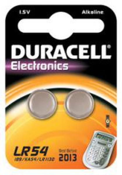 Duracell LR54 Щелочной 1.5В батарейки