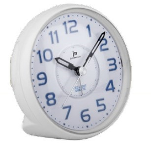Lowell Justaminute JA7042 Quartz alarm clock Weiß