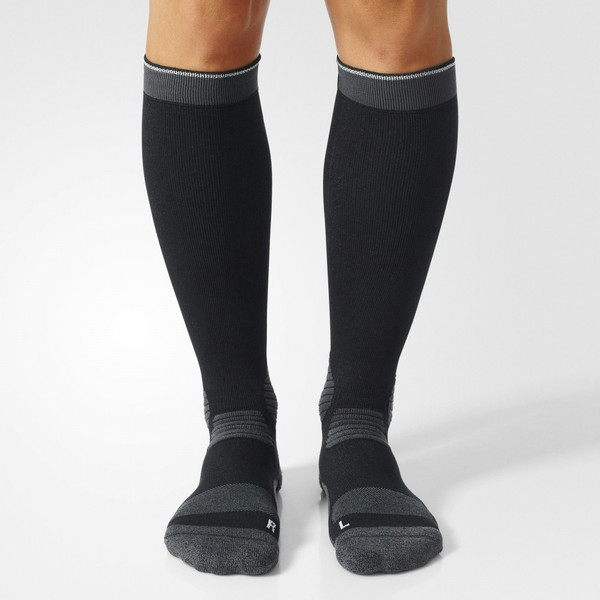 Adidas Running Energy Compression Black,Grey Female Knee-high socks