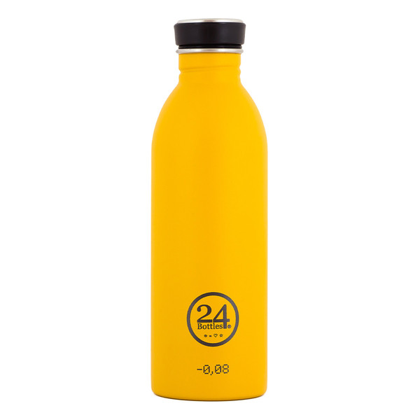 24Bottles Urban Bottle 500ml Stainless steel Yellow drinking bottle