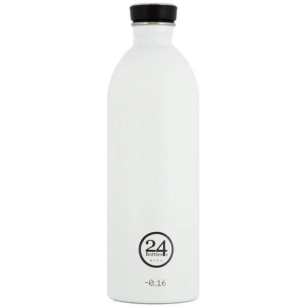 24Bottles Urban Bottle 1000ml Weiß Trinkflasche
