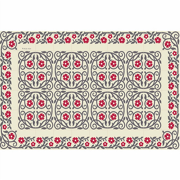 Beija Flor P-Ys2 6pc(s) Rectangle Beige,Multicolour placemat