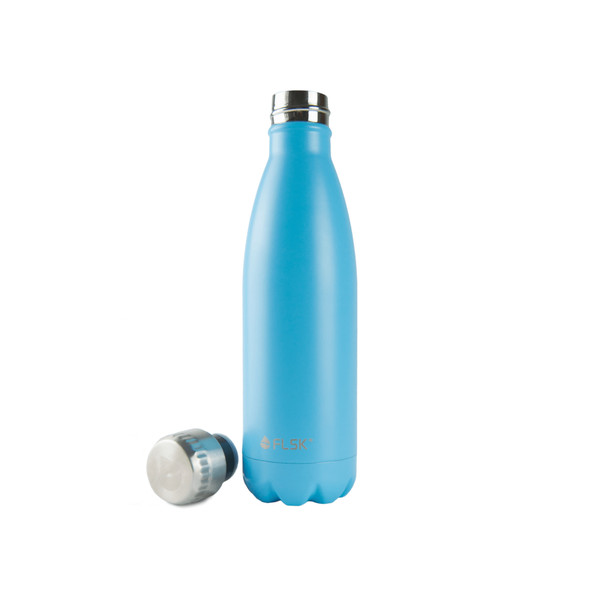 FLSK FL-500-CM-CRBBN-004 500ml Edelstahl Blau Trinkflasche