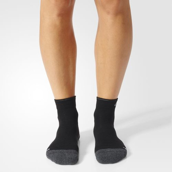 Adidas Running Energy Schwarz, Grau, Weiß Männlich Klassische Socken