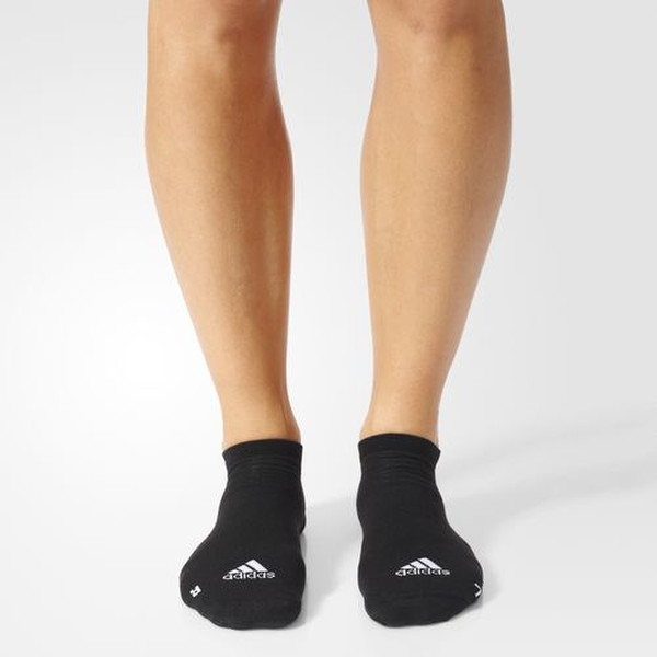 Adidas Running Light Black,White Unisex No-show socks