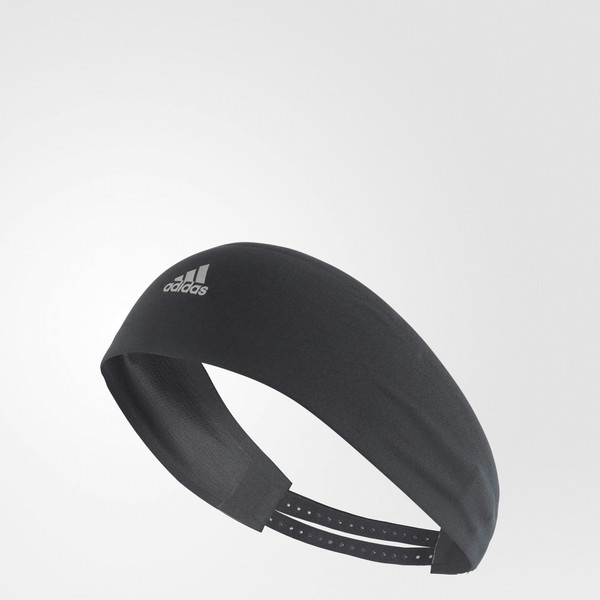 Adidas Climalite Running Athletic headband Fabric Black