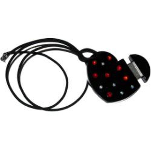 Nilox SWAROVSKY PEN DRIVE 4GB BLK HEART 4ГБ USB 2.0 Тип -A Черный USB флеш накопитель