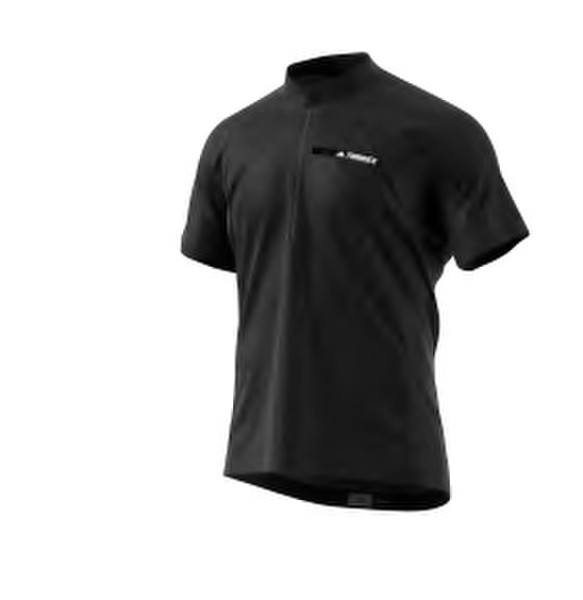Adidas Terrex T-shirt 48 Kurzärmel Polyamid Schwarz
