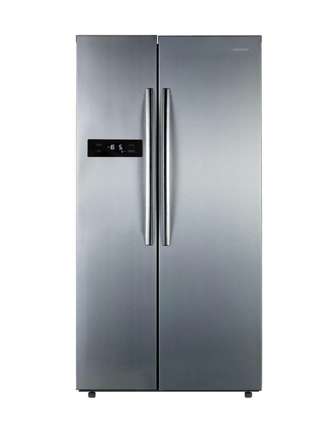 Comfee HC689WEN1IN Freestanding 527L A+ Stainless steel side-by-side refrigerator