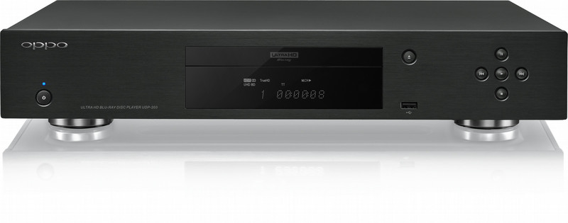 Oppo UDP-203 Blu-Ray player 7.1channels 3D Black Blu-Ray player