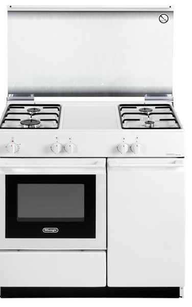 DeLonghi SEW 8540 N Отдельностоящий Gas hob B Белый кухонная плита