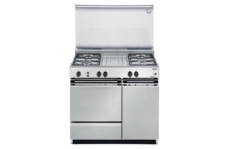 DeLonghi SGGX 854 N Freestanding Gas hob A Stainless steel cooker