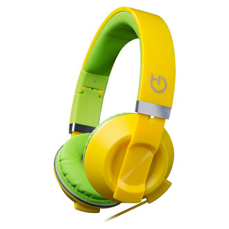 Hiditec COOL KIDS Head-band Binaural Green,Yellow