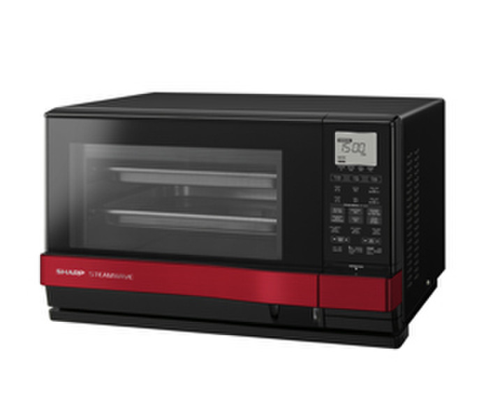 Sharp AX-1100V Countertop Combination microwave 27L 900W Black,Red
