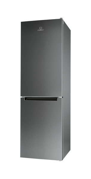 Indesit LR8 S2 X B Freestanding 339L A++ Stainless steel fridge-freezer