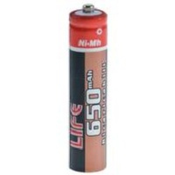 Life Electronics 74.L2AAA650B2 Nickel Metall-Hydrid 650mAh 1.2V Wiederaufladbare Batterie