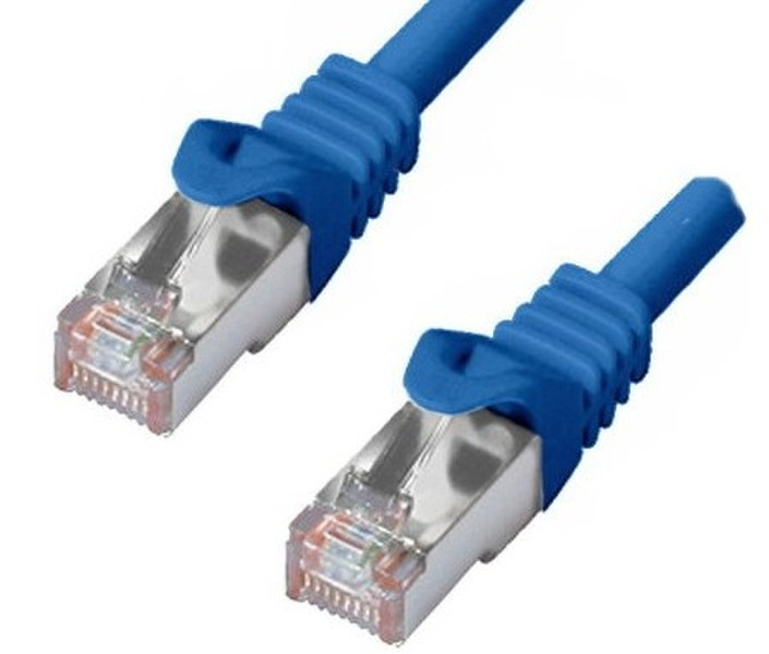 DINIC Cat6, 0.5m 0.5m Cat6 SF/UTP (S-FTP) Blue