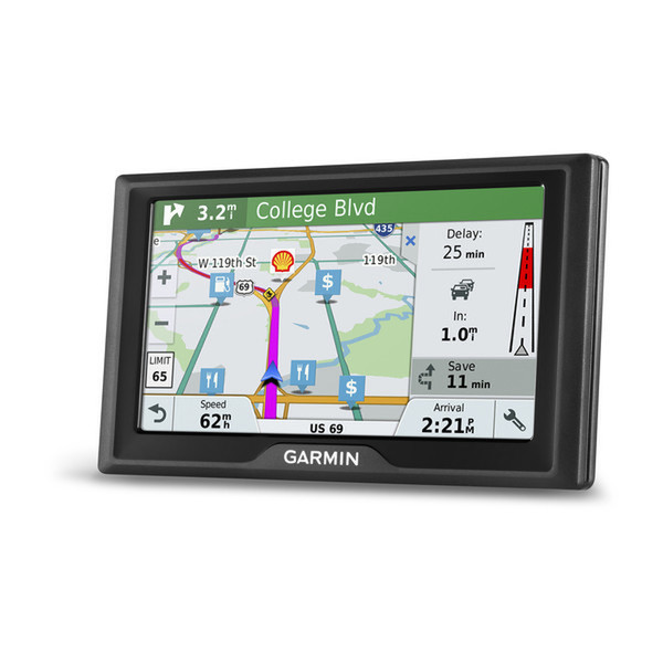 Garmin Drive 61 LMT-S Fixed 6.1" TFT Touchscreen 241g Black