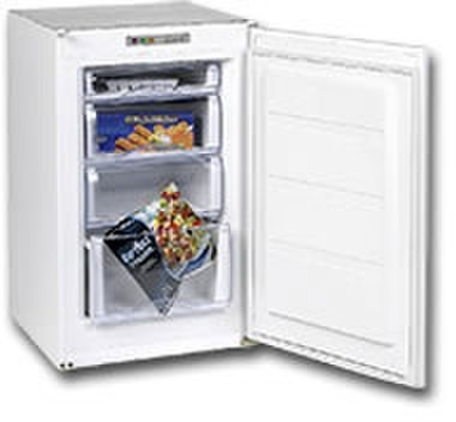 Exquisit Freezer EGS105 Отдельностоящий Вертикальный 70л Белый