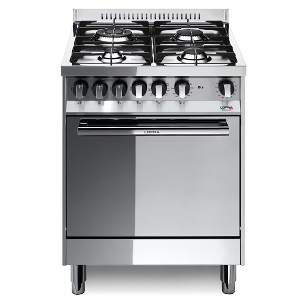 Lofra M66MF/C Freestanding Gas hob A Stainless steel