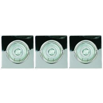 GAMMA 507764 Indoor Recessed lighting spot GU10 C Chrome lighting spot