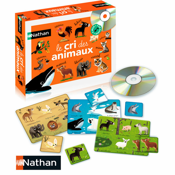 Nathan Le cri des animaux Vorschulalter Junge/Mädchen Lernspielzeug