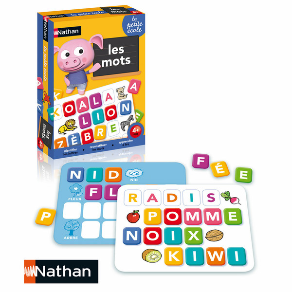 Nathan La petite école Les mots Kind Junge/Mädchen Lernspielzeug