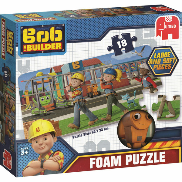 Bob the Builder 19445 Badpuzzle Mehrfarben Bad-Spielzeug/-Aufkleber
