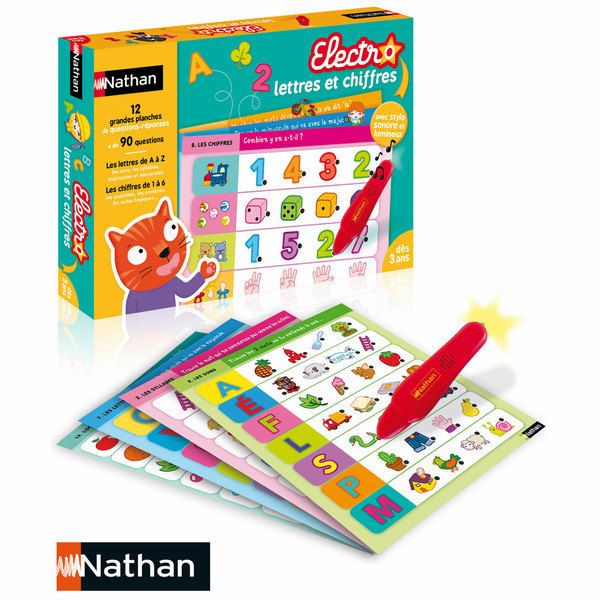 Nathan Electro Lettres et chiffres Child Boy/Girl learning toy