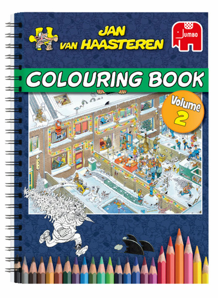 Jan van Haasteren Colouring Book Volume 2