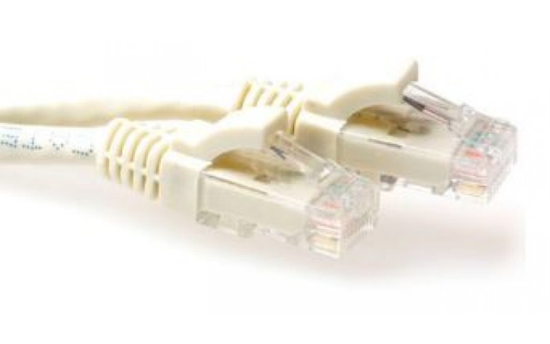 Mercodan 530980 10m Cat6 U/UTP (UTP) Weiß Netzwerkkabel