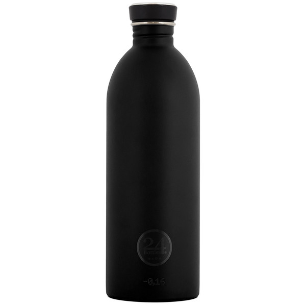 24Bottles Urban Bottle 1000мл Нержавеющая сталь Черный бутылка для питья