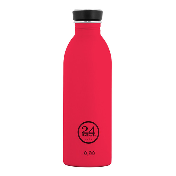 24Bottles Urban Bottle 500ml Stainless steel Red drinking bottle