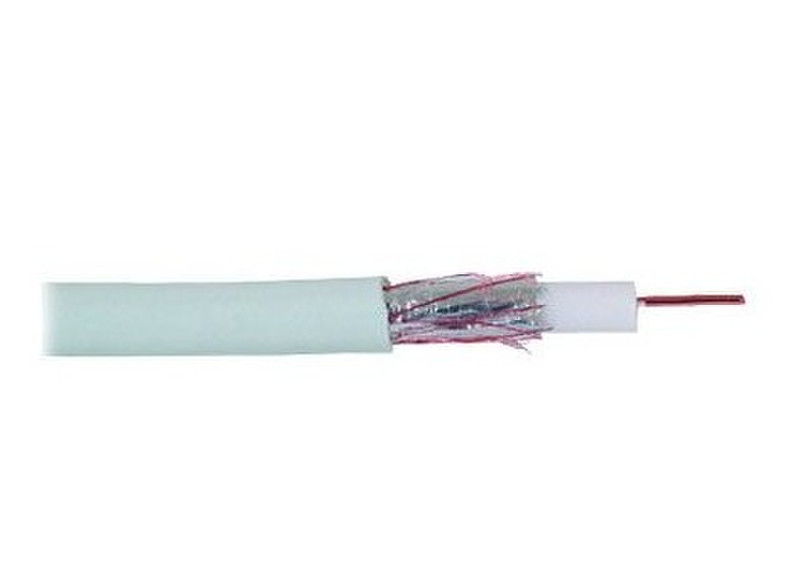 Alcasa S-146-20 20m White coaxial cable