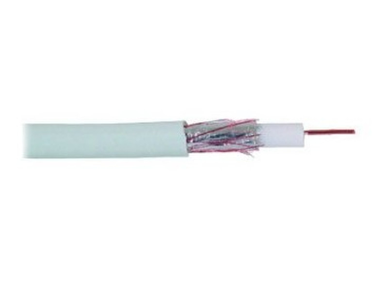 Alcasa S-146-50 50m White coaxial cable