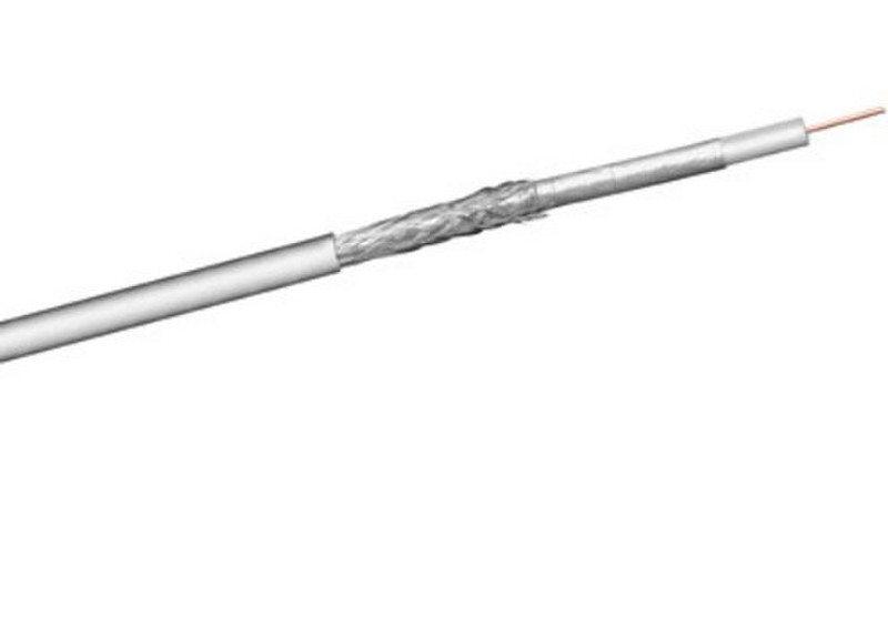 Alcasa S-1012 100m White coaxial cable