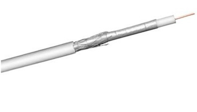 Alcasa S-1024 50m White coaxial cable