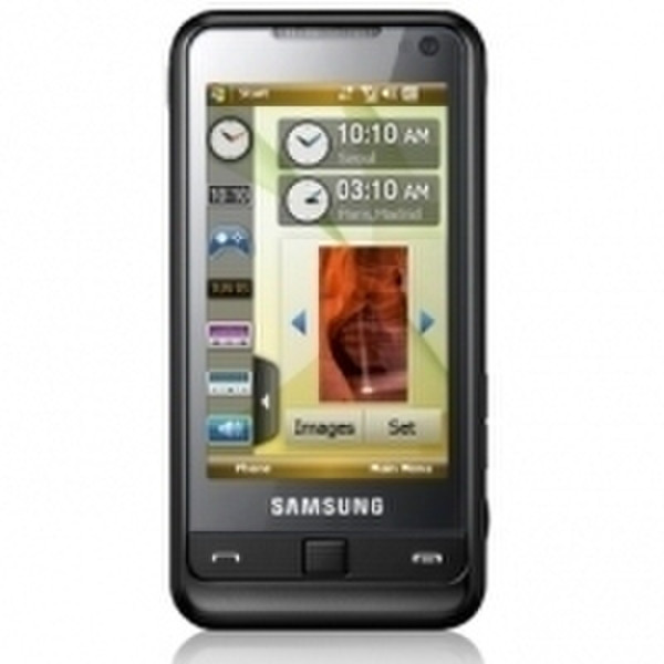 Samsung i i900 Black smartphone