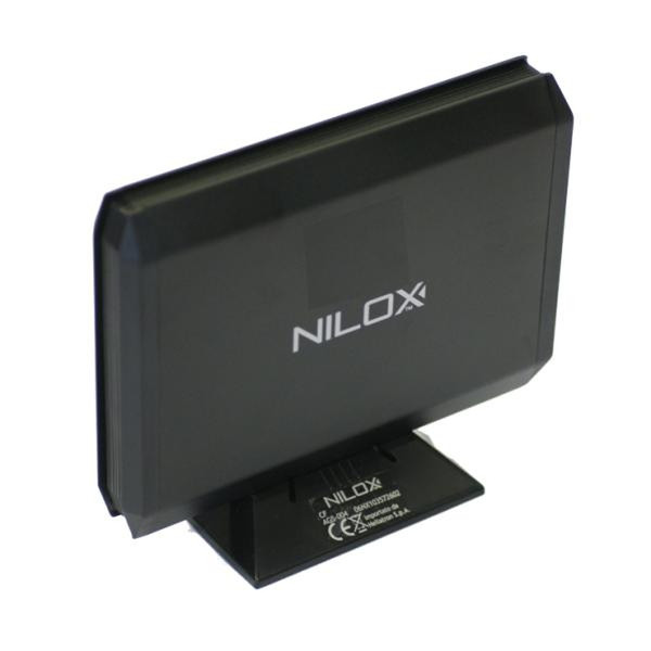 Nilox HDD ESTERNO USB 3.5 P. 1TB 2.0 1000GB Schwarz Externe Festplatte