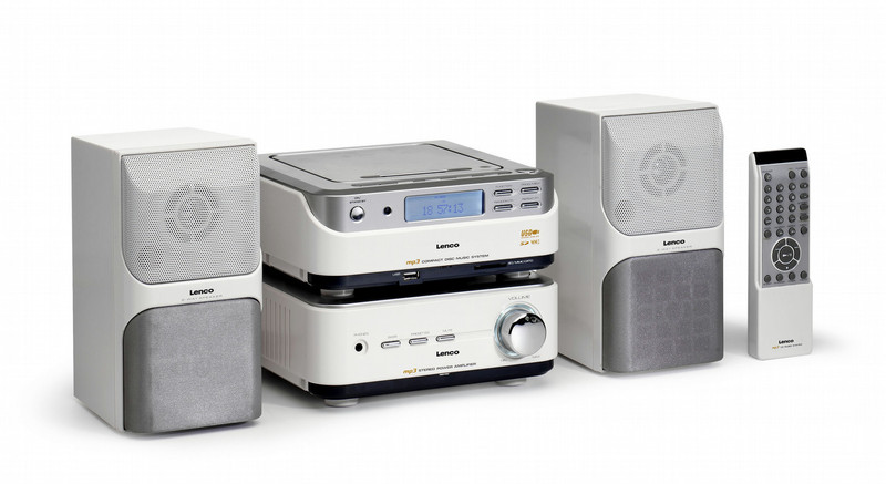 Lenco Mini-001 HiFi CD player Silber